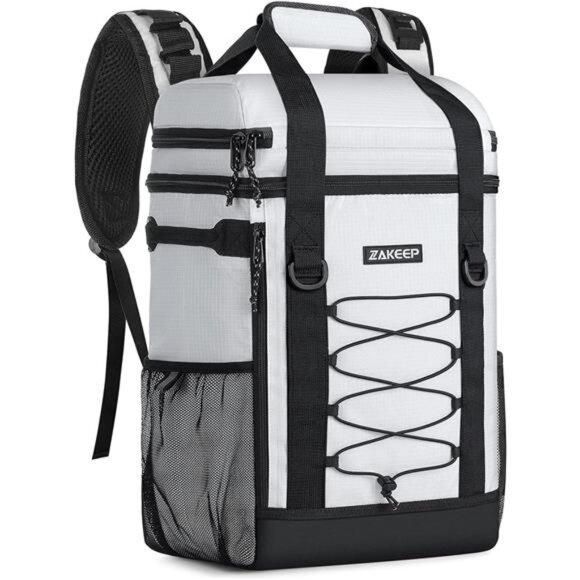 Cooler Backpack, 36 Cans Multifunctional Leakproof Cooler Backpack with Padded - Picture 8 of 14